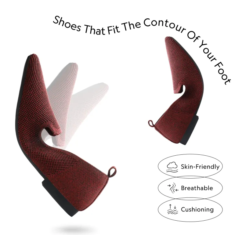 Slip-Resistant Slip-On Knit Loafers