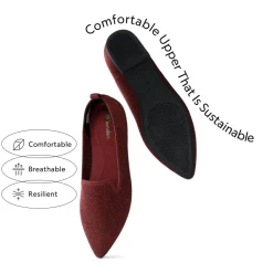 Slip-Resistant Slip-On Knit Loafers