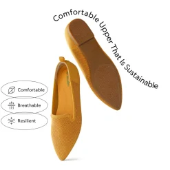 Slip-Resistant Slip-On Knit Loafers