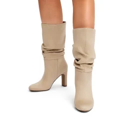 Slouchy Mid-calf Boots
