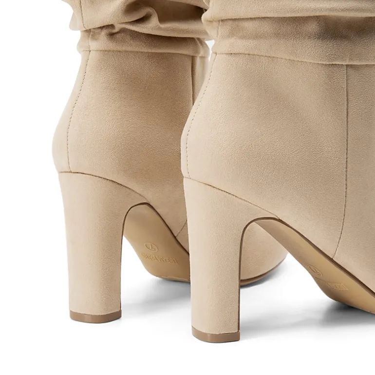 Slouchy Mid-calf Boots