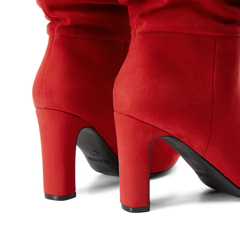 Slouchy Mid-calf Boots