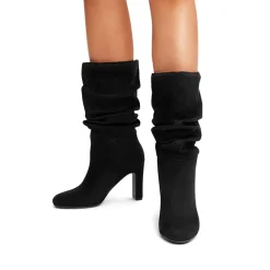 Slouchy Mid-calf Boots