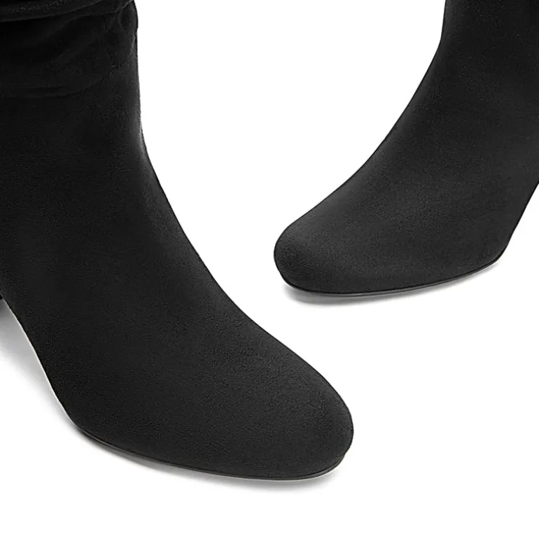 Slouchy Mid-calf Boots