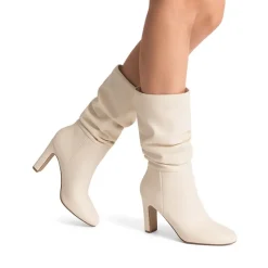Slouchy Mid-calf Boots