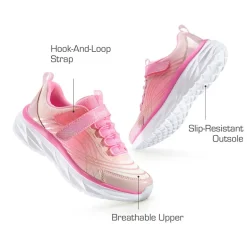 [Sparkle ColorBurst] Holographic Detail Running Shoes