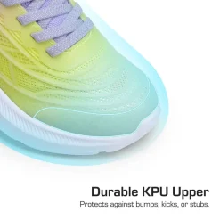 [Sparkle Ease] Kids Kick-Resistant Lightweight Running Sneakers