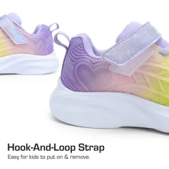 [Sparkle Ease] Kids Kick-Resistant Lightweight Running Sneakers