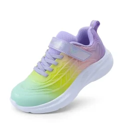 [Sparkle Ease] Kids Kick-Resistant Lightweight Running Sneakers
