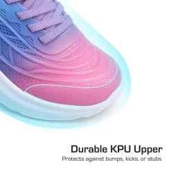 [Sparkle Ease] Kids Kick-Resistant Lightweight Running Sneakers
