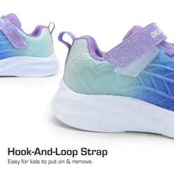 [Sparkle Ease] Kids Kick-Resistant Lightweight Running Sneakers