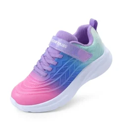 [Sparkle Ease] Kids Kick-Resistant Lightweight Running Sneakers