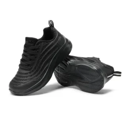 [Sparkle Glitter] Kids Lace-up Running Sneakers