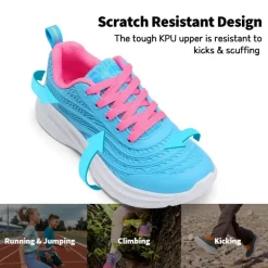 [Sparkle Glitter] Kids Lace-up Running Sneakers