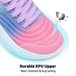 [Sparkle Glitter] Kids Lace-up Running Sneakers