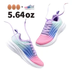 [Sparkle Glitter] Kids Lace-up Running Sneakers