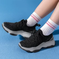 [Sparkle Pop] Kids Jelly Sole Lightweight Slip-On Sneakers