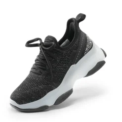 [Sparkle Pop] Kids Jelly Sole Lightweight Slip-On Sneakers