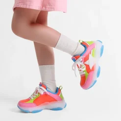 [Sparkle StarShimmer] Retro-inspired Star Accents Sneakers