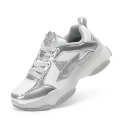 [Sparkle StarShimmer] Retro-inspired Star Accents Sneakers