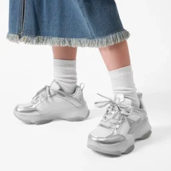 [Sparkle StarShimmer] Retro-inspired Star Accents Sneakers