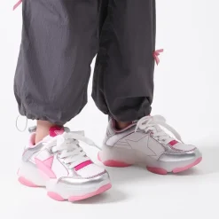 [Sparkle StarShimmer] Retro-inspired Star Accents Sneakers