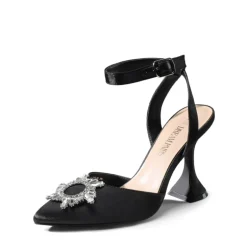 Sparkling Spool Heel Pumps
