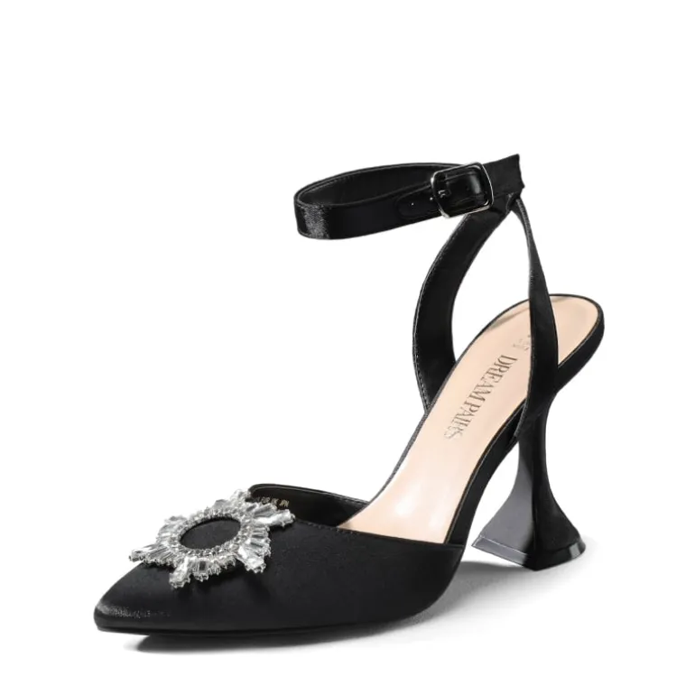 Sparkling Spool Heel Pumps