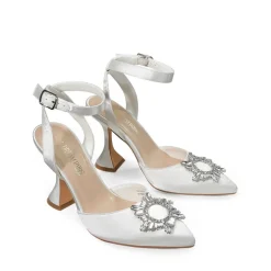 Sparkling Spool Heel Pumps