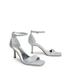 Square Toe Ankle Strap Heels