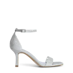 Square Toe Ankle Strap Heels