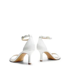 Square Toe Ankle Strap Heels
