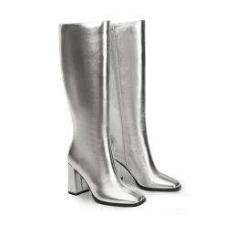 Square Toe Block Heel Knee-high Boots