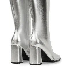 Square Toe Block Heel Knee-high Boots
