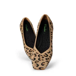 Square Toe Block Heel Knit Pumps