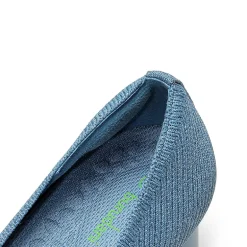 Square Toe Block Heel Knit Pumps