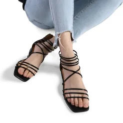 Square Toe Casual Strappy Sandals