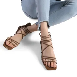 Square Toe Casual Strappy Sandals