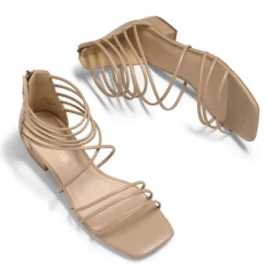Square Toe Casual Strappy Sandals