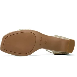 Square Toe Chunky Heel Sandals