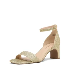 Square Toe Chunky Heel Sandals