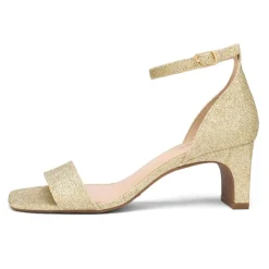 Square Toe Chunky Heel Sandals