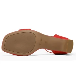 Square Toe Chunky Heel Sandals