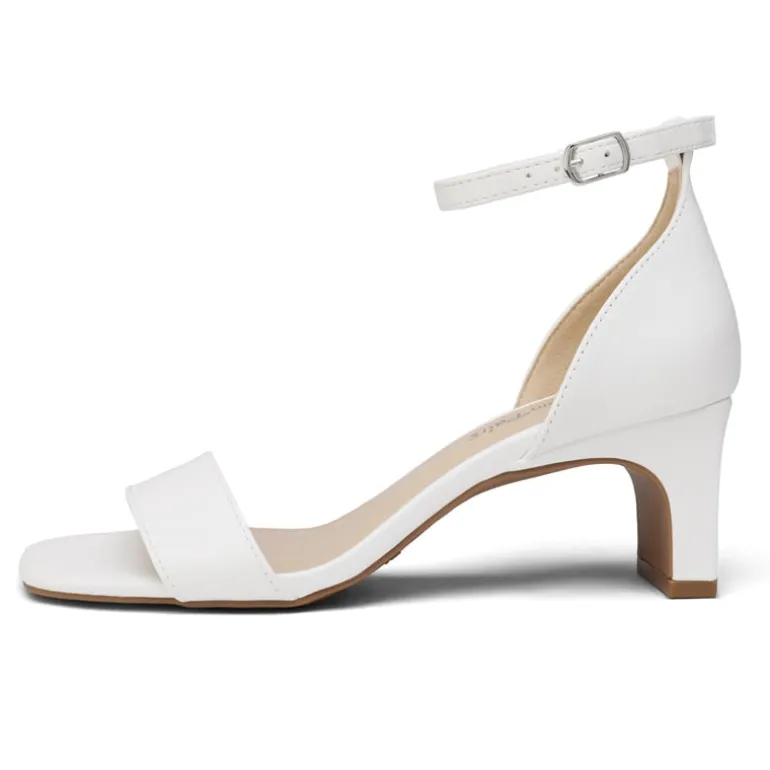 Square Toe Chunky Heel Sandals