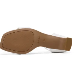 Square Toe Chunky Heel Sandals