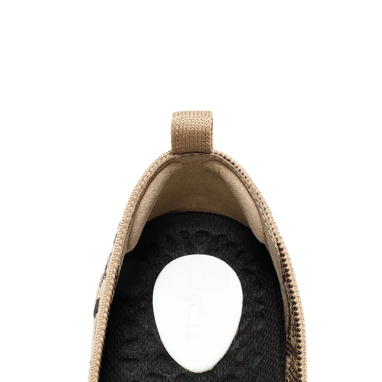 Square Toe Cushioned Knit Flats