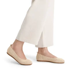 Square Toe Cushioned Knit Flats