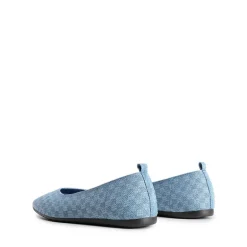 Square Toe Cushioned Knit Flats