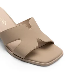 Square Toe Cut Out Sandals