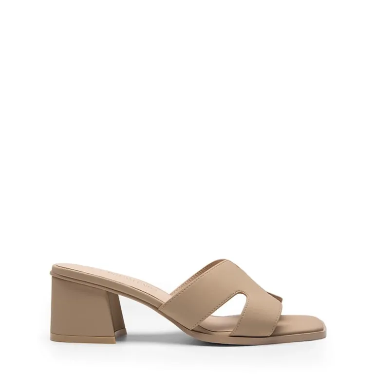 Square Toe Cut Out Sandals